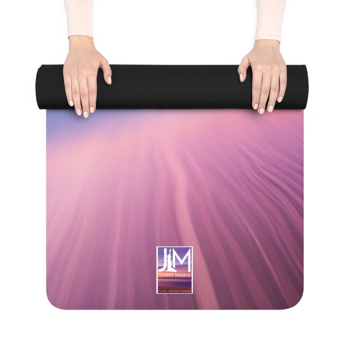 Branded JM Yoga Pilates Graphic Yoga Mat